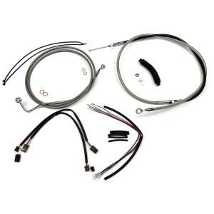 XR Stainless Handlebar Installation Kit 12" - 14" Apes
