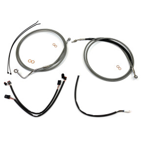 XR Stainless Handlebar Installation Kit 12"-14" Apes