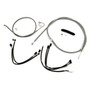 XR Stainless Handlebar Installation Kit 12"-14" Apes