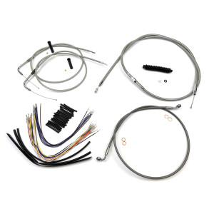 XR Stainless Handlebar Installation Kit 12" - 14" Apes