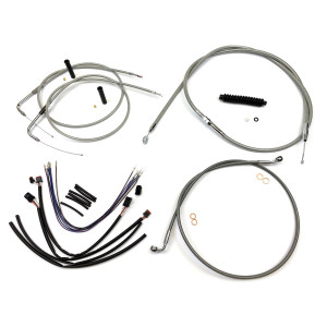 XR Stainless Handlebar Installation Kit 12" - 14" Apes
