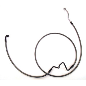 Black Pearl ABS DOT Brake Dual-to-Single Disc Conversion 14-23 Touring +2"