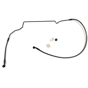 Black Pearl Indian Scout ABS DOT Lower Brake Line