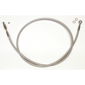 56" Polished Stainless Hydraulic Clutch - 180° 10mm