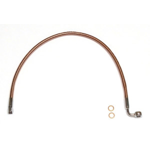 Copper Canyon 25" Designer ABS Upper DOT Brake Line 90° 10mm