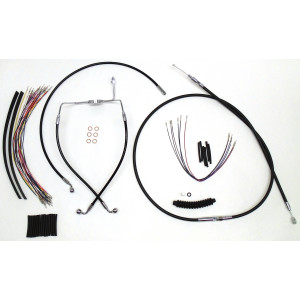 XR OE Style Black Handlebar Installation Kit 12"-14" Apes