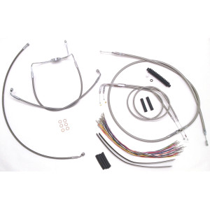 XR Stainless Handlebar Installation Kit 12"-14" Apes