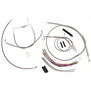 XR Stainless Handlebar Installation Kit 12"-14" Apes