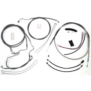 XR Stainless Handlebar Installation Kit 12"-14" Apes