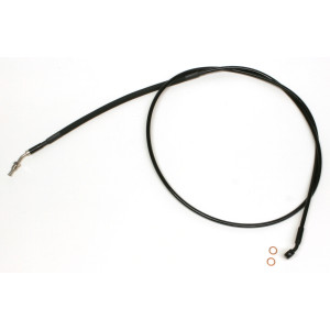 XR Black w/Black Fittings 62" Hydraulic Clutch Line