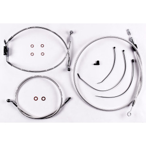 Sterling Chromite II Touring Designer Handlebar Installation Kit 10" Rise