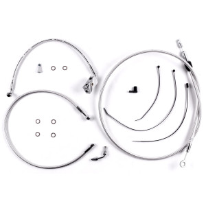 Sterling Chromite II Touring Designer Handlebar Installation Kit 10" Rise