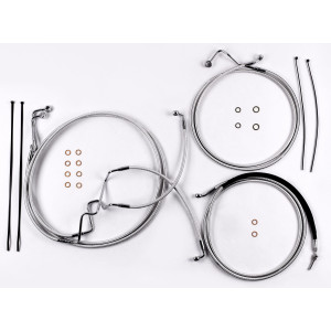 Sterling Chromite II Touring Designer Handlebar Installation Kit 10" Rise