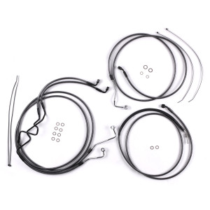 Karbonfibr Touring Designer Handlebar Installation Kit 10" Rise