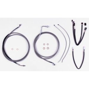 XR Stainless Handlebar Installation Kit 12"-14" Apes