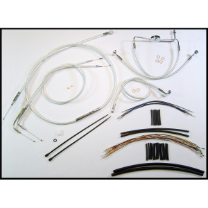 Sterling Chromite II Dyna Handlebar Installation Kit 12"-14" Apes