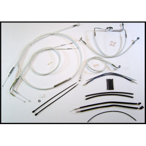 Sterling Chromite II Dyna Handlebar Installation Kit 12"-14" Apes