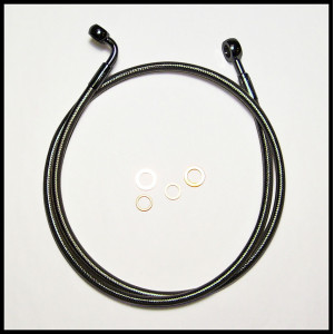 Black Pearl 54" E-Z Align Single Front Brake 35° 7/16"