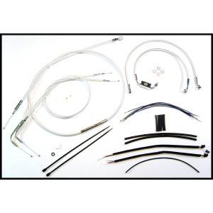 Sterling Chromite II Sportster Handlebar Installation Kit - 10"-12" Ape Hangers