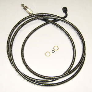 56" Black Pearl Hydraulic Clutch - 180° 10mm
