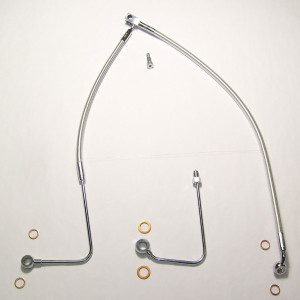 Sterling Chromite II Designer ABS Single Disc Lower DOT Brake Kit