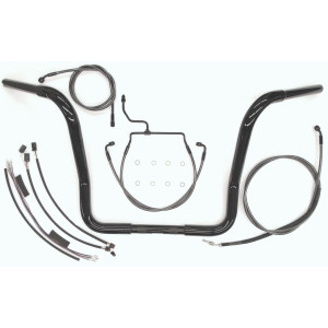 12” Black Pearl Caliber Bagger Bar w/Installation Kit